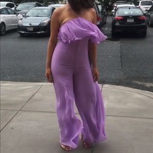ASOS lavender / lilac jumpsuit size 10